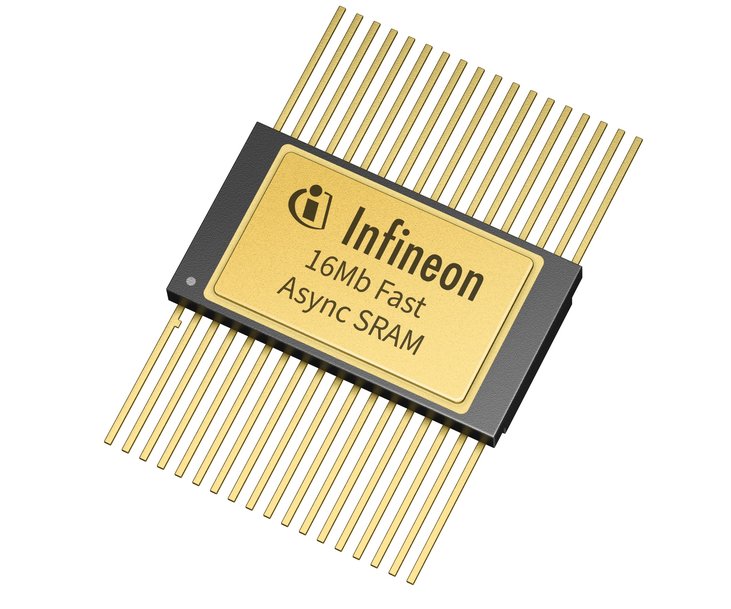 Infineon erweitert Angebot an strahlenfesten asynchronen statischen RAMs mit integrierter ECC für den Weltraum und andere extreme Umgebungen